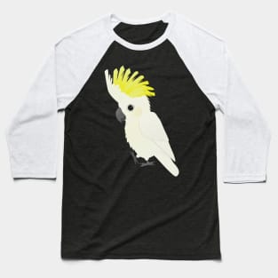 Cute sulphur-crested cockatoo Baseball T-Shirt